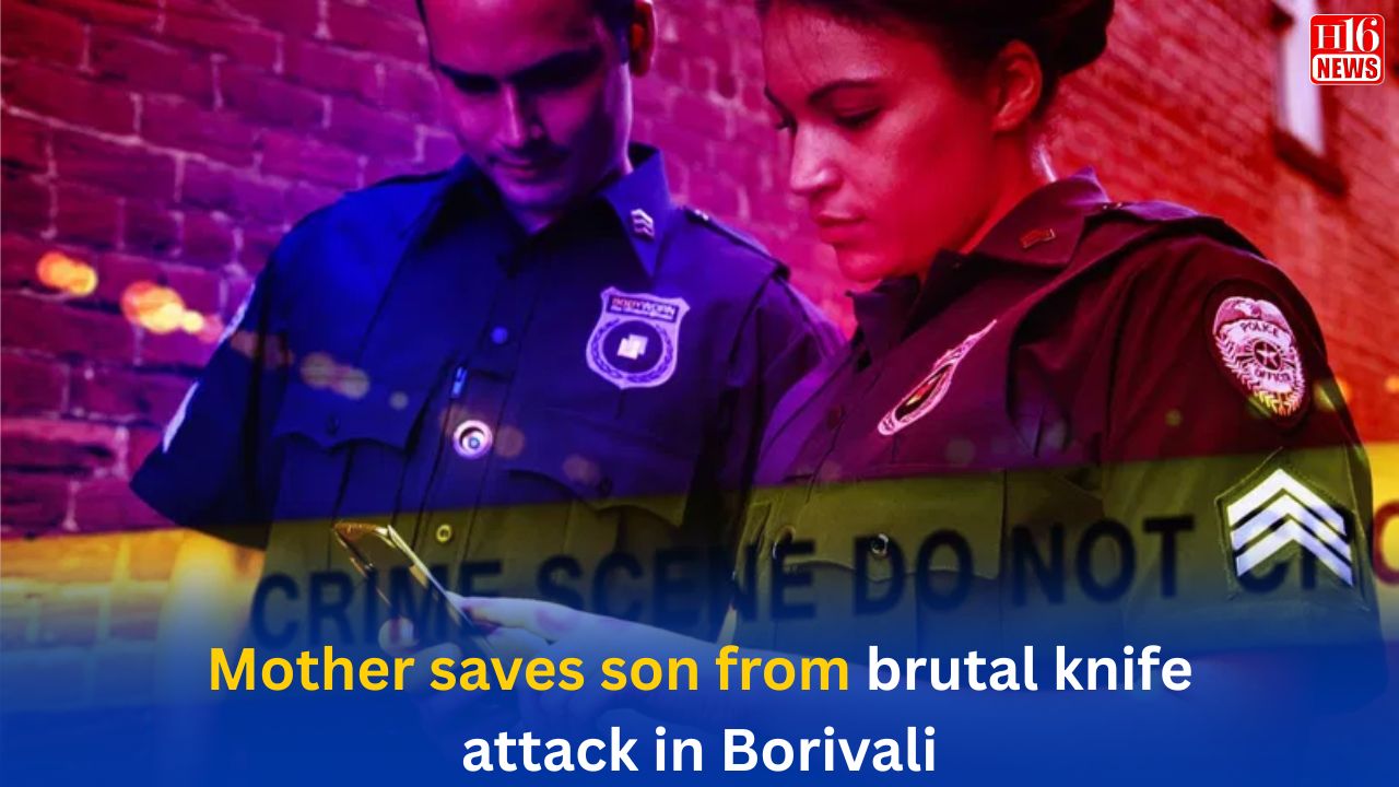 Mother saves son from brutal knife attack in Borivali